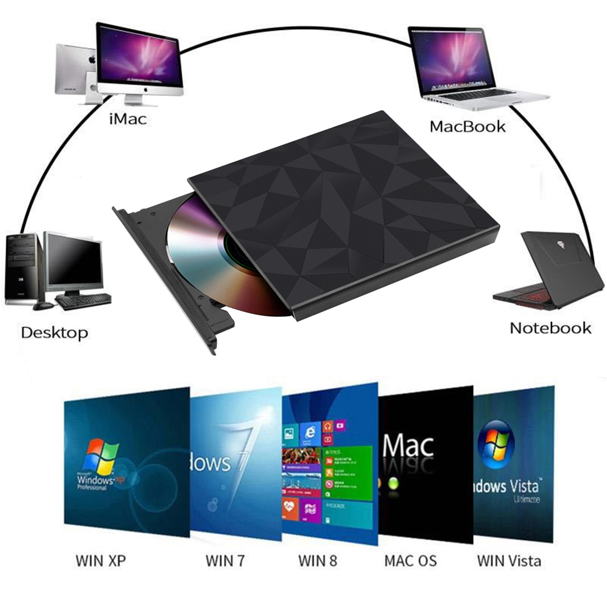 Mechzone-Portable-USB30-Type-C-optische-Laufwerke-schwarzes-Schubladen-Laufwerk--Externes-DVD-RW-Max-1702821-3